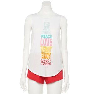 Women's Coca-Cola Pajama Tank & Pajama Shorts Set - The Unity Collection